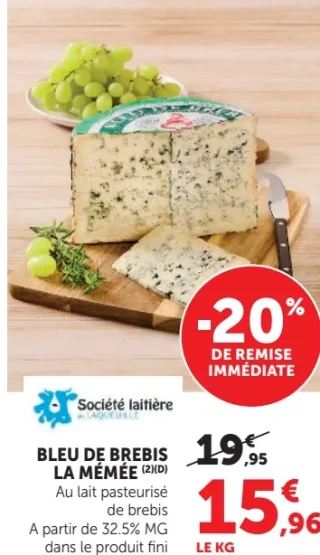 BLEU DE BREBIS LA MÉMÉE