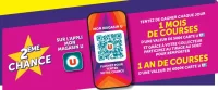 Le Grand Jeu des Magasins U - 2ème Chance : Tentez de gagner 1 mois ou 1 an de courses