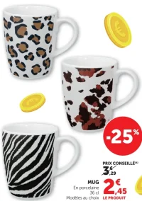 Mug en porcelaine