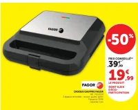 Croque Gauffre FAGOR FGSU130