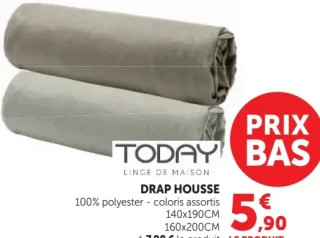 Drap housse TODAY