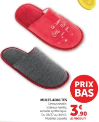MULES ADULTES