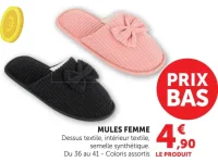 MULES FEMME