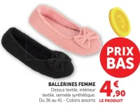 BALLERINES FEMME