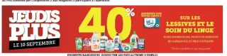 Lessives et le soin du linge