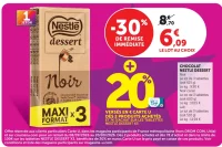 Chocolat Nestlé Dessert Noir