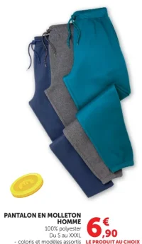 Pantalon en molleton Homme
