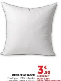 Oreiller 60X60CM