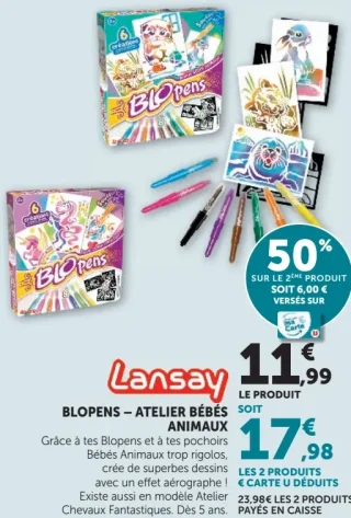 Blopens - Atelier Bébés Animaux Lansay