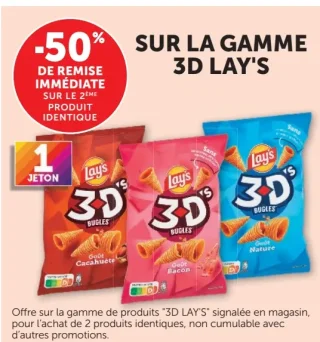 La gamme 3D Lay's