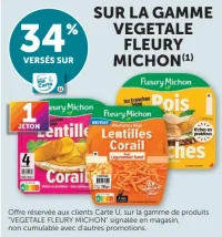 La gamme végétale Fleury Michon