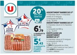 Assortiment Barbecue U