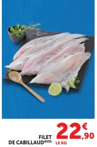 Filet de cabillaud