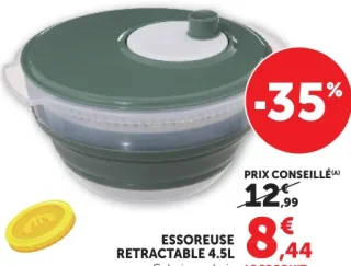 Essoreuse rétractable 4,5L