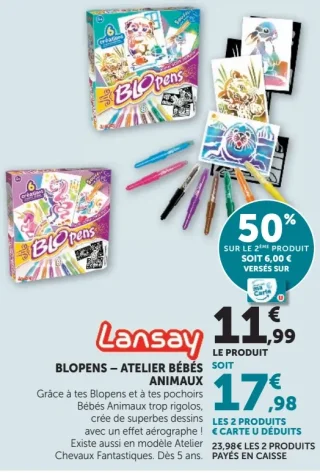 BLOPENS – ATELIER BÉBÉS ANIMAUX Lansay