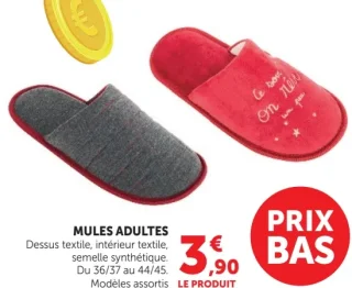 MULES ADULTES