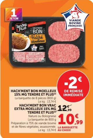 Haché Moelleux Hach'ment Bon Tendre & Plus