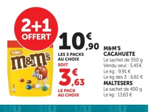 M&M'S CACAHUETE