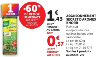 ASSAISONNEMENT SECRET D'AROMES KNORR