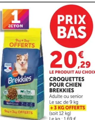 CROQUETTES POUR CHIEN BREKKIES