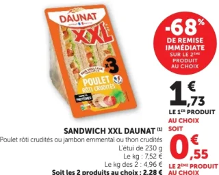 SANDWICH XXL DAUNAT