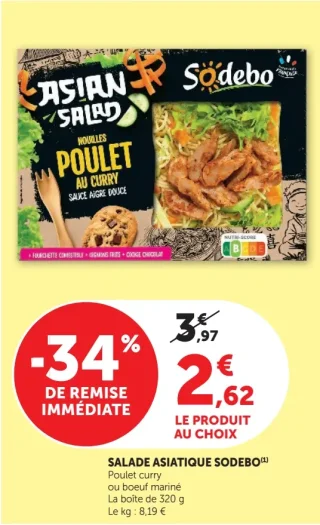 SALADE ASIATIQUE SODEBO