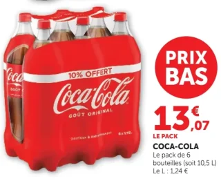 COCA-COLA GOÛT ORIGINAL