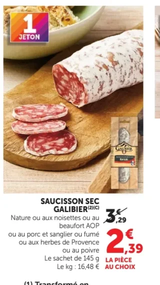 Saucisson Sec Galibier