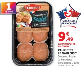 Paupiette de Poulet Le Gaulois