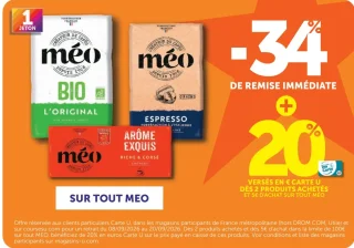 Gamme de café Méo