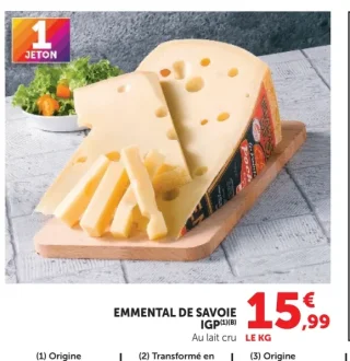 Emmental de Savoie IGP