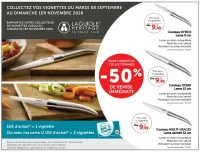 Couteaux Laguiole Heritage (Couteau Office 9cm / Couteau Steak 12cm / Couteau Multi-usages 12cm)