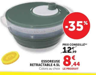 Essoreuse rétractable 4.5L