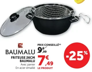 Friteuse 26cm Baumalu