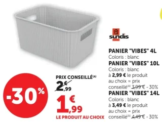 PANIER "VIBES" Sundis