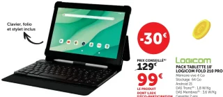 Logicom Pack tablette 10' Fold 210 Pro