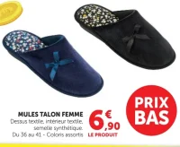 Mules Talon Femme