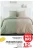 Promo Parure housse de couette + 2 taies d'oreiller TODAY