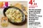 Promo Petites gambas curry ou Noix de St Jacques poireaux ou Poulet Tikka Massala riz ou Risotto poulet champignons Esprit Frais