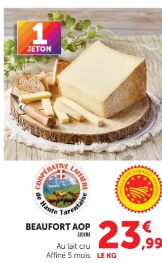 Beaufort AOP de Haute Tarentaise