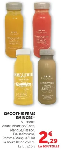 Smoothie frais Eminces