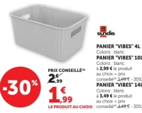 PANIER "VIBES" Sundis