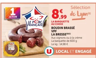 Boudin brassé VPF La Bresse