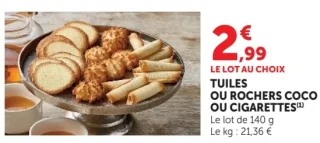 Tuiles ou rochers coco