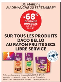 Produits Daco Bello au rayon fruits secs libre service