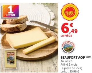 Beaufort AOP Coopérative Laitière de Haute Tarentaise