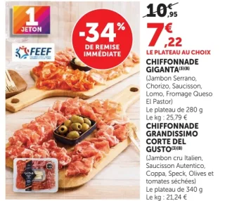 Chiffonnade giganta / grandissimo corte del gusto