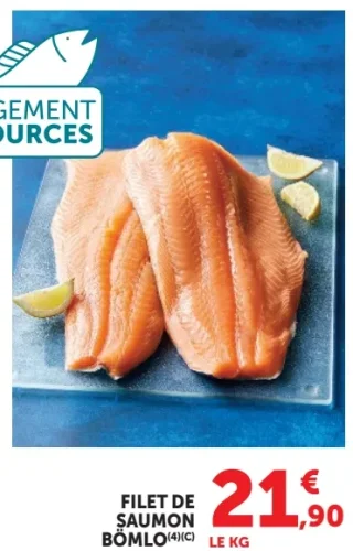 Filet de saumon Bömlo