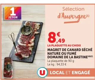 Magret de Canard Séché Domaine de la Bastine
