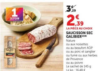 Galibier Saucisson sec